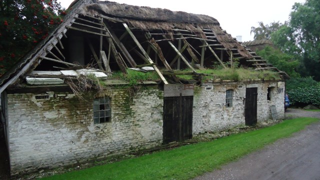 An abandoned barn on one of our rural bike excursions