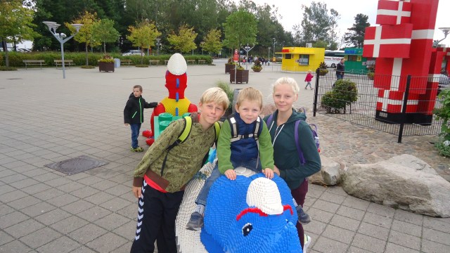 A 40 year long dream finally fulfilled on my trip to Legoland Billund with Thilde's mother and we borrowed all her nieces and nephews. They won't let you in unless you have a child with you.